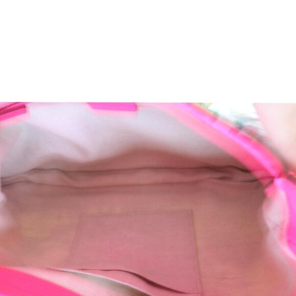 Gucci  Flora Jackie Medium Canvas Hobo Bag Pink 550152 - Picture 8 of 10